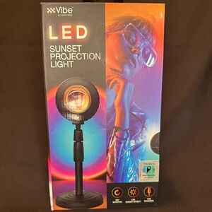 🎄🎁 LED Sunset Projection Light